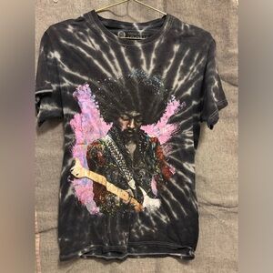 Jimi Hendrix Tie Dye graphic tee small